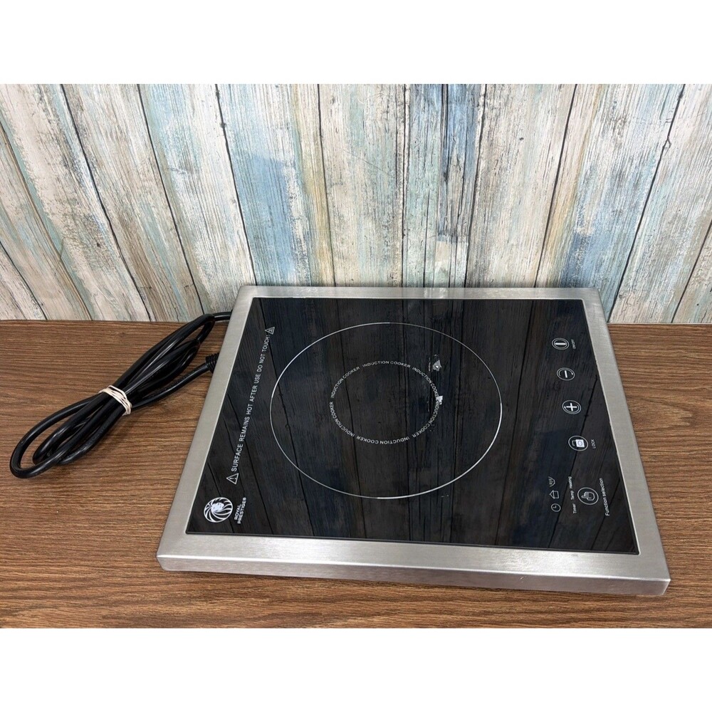 Royal Prestige PR1037 Portable Induction Cooktop SS-2014 1800W Touch Control